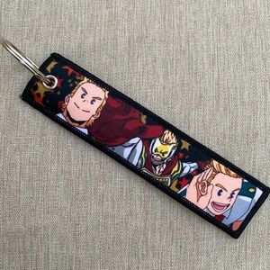 NEW My Hero Academia Mirio Togata Lemillion Jet Tag Keychain